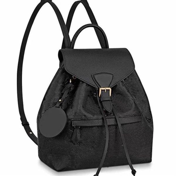 Bolsas de ombro de alta qualidade Mulheres cl￡ssicas de couro genu￭no mochila original Staffra escolar mochilas Backpacks263y