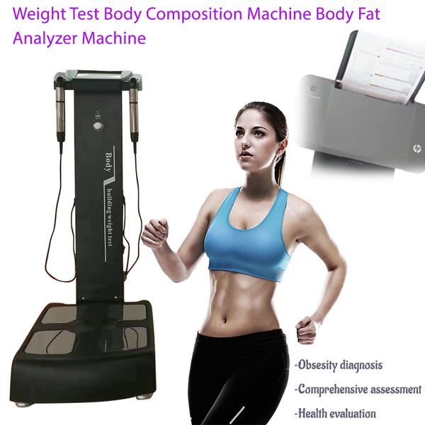 Altra attrezzatura di bellezza Bodybuilding Test del peso Analizzatore della composizione corporea Macchina Bia Fat Elementi del corpo umano Gs6.5C