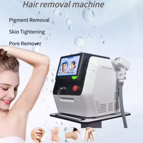 Diode Laser Beauty Salon Equipment 1200W 808 нм 755 нм 1064 -нм лучший эффект удаления волос