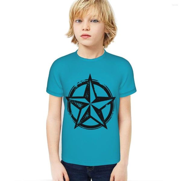 Herren T-Shirts 3D-Druck Hero Game Logo Rundhalsausschnitt Weiches T-Shirt Cartoon-Thema Poster Sommer Top Jugendfarbe Lässig