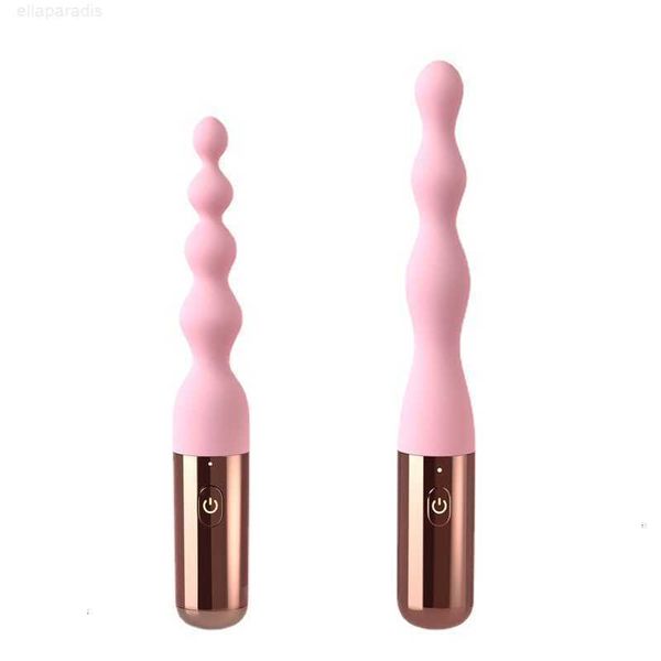 Massaggiatore per giocattoli sessuali 10 modalità vibratori morbido vibratore in silicone vibratore anale butt plug giocattoli per donne uomini prostata coppie