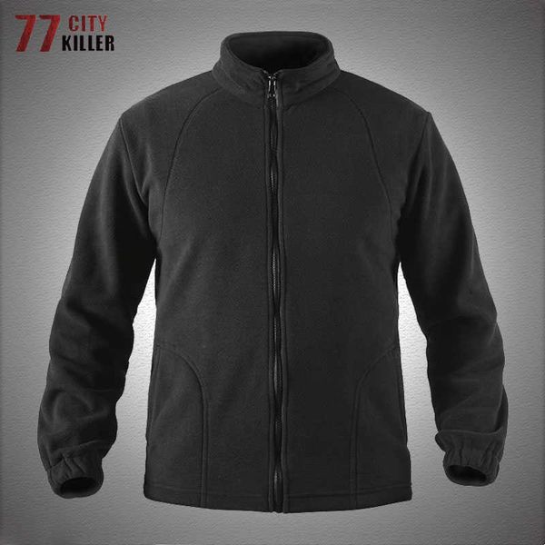 Giacche da esterno Felpe con cappuccio Giacche tattiche in pile Uomo Outdoor Inverno Caldo Giacca da trekking da pesca Cappotti Fodera Mens City Military Commute Abbigliamento da combattimento 0104