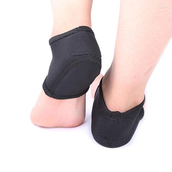 Meias masculinas 2 pares calcanharam o calcanhar unissex plantar terapia alívio do alívio do arco de alívio do tornozelo Cuidado com a pele