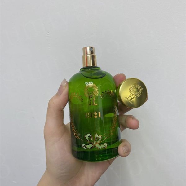Perfume para hombres y mujeres 1921 Desodorante antitranspirante en aerosol 100 ML EDP Natural Unisex Colonia 3.3 FL.OZ Fragancia aromática de larga duración para regalo Eau De Parfum Body Mist