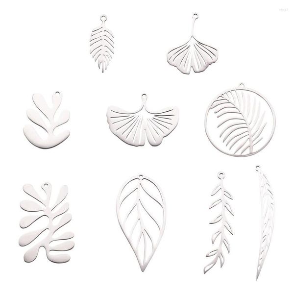 Подвесные ожерелья Cossitty 18pcs Leaf Fash