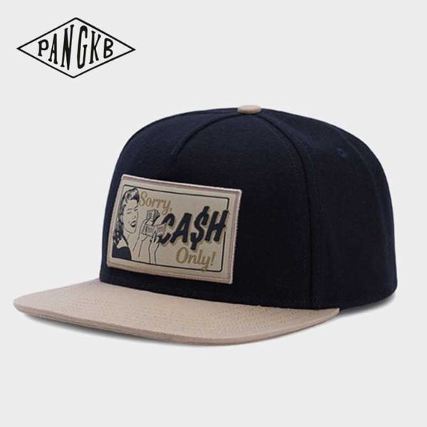 Snapbacks pangkb markası üzgün para sadece kapak gökyüzü yenilik hip-hop Snapback şapka erkekler için yetişkin açık hava güneş beyzbol şapkası 0105