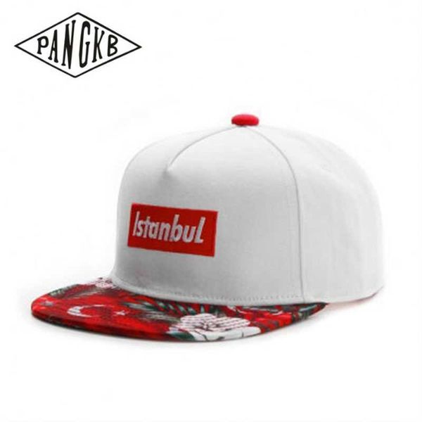 Snapbacks Pangkb Marca Istanbox Cap Turkey Hip-Hop Basketball Sports Snapback Hat For Men Mulheres Adultos Casual Casual Sun Baice de beisebol 0105