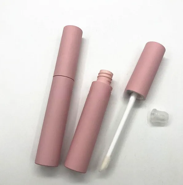 10 ml Tubos de brilho labial vazios Plástico Recipiente cosmético rosa Reabastecido DIY Mímel Diy Eyeliner Eyelash Tubo líquido por atacado