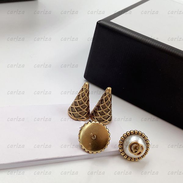 Mode Schleife Ohrringe Gold Eis Ohrstecker Luxus große Perle Liebe Ohrring Designer Schmuck 925 Silber G Ohrstecker für Frauen Geschenk mit Box 2023