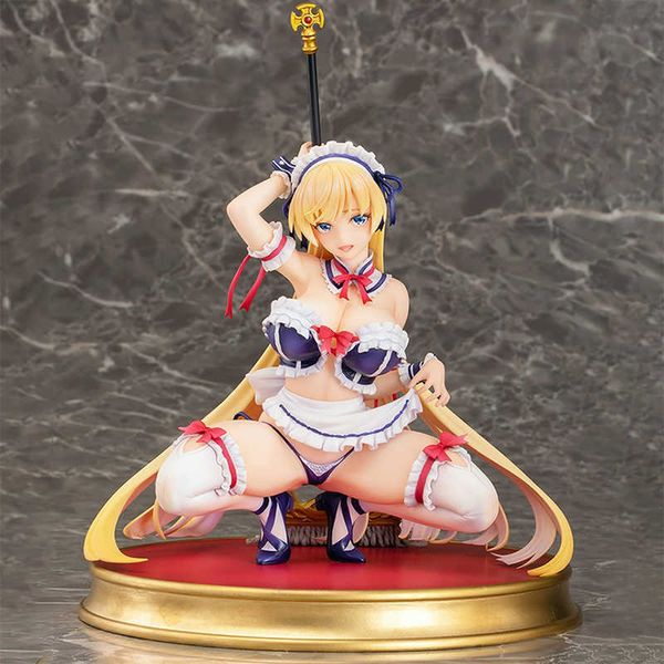 Action Figures Toy 17cm Native Tokura Peach Maid Series Anime Mayuri Maliani Ami Sexy Girl Aldult Modello Doll T230105