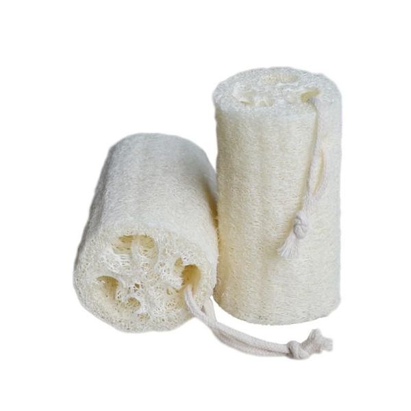 5 inç doğal LOOFAH Sünger Banyo Duş Luffa Yemek Temizlik fırçası toptan