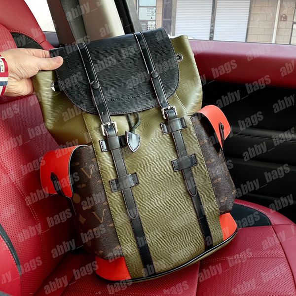 Große Kapazität Männer Rucksäcke Designer Rucksack Christopher Rucksäcke Mode Frauen Schultaschen Luxus Schulter Taschen L Rucksack