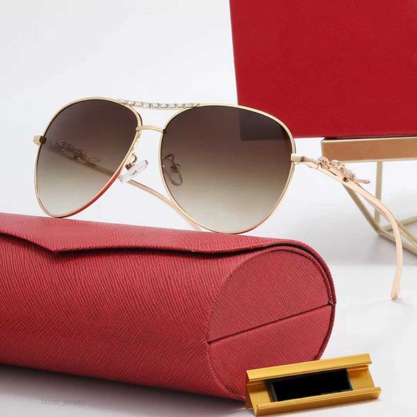 Солнцезащитные очки модельер -дизайнер для мужчин женские зеркальные печатные солнцезащитные очки негабаритные большие линзы коричневый черный золотой рамка