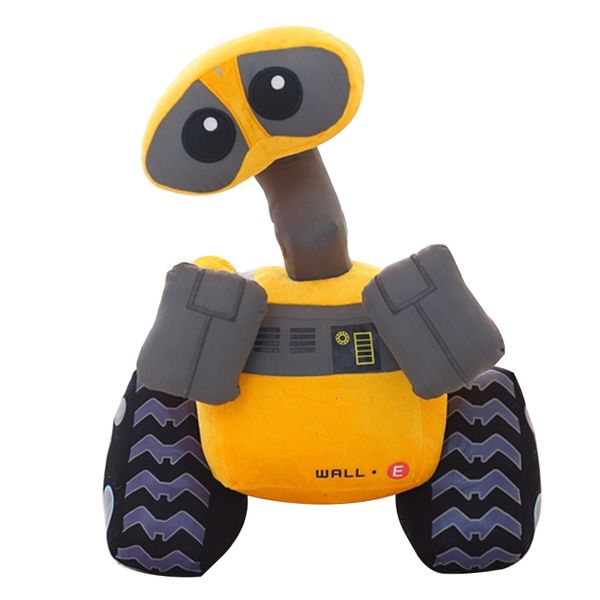 Другие игрушки 25 см мультфильм робот Wall e плюшевая фаршированная аниме -фабрика Поставка рождественский подарок для детей 230105