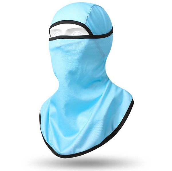 Passamontagna unisex Sciarpa Maschera da sci Cappuccio da ciclismo Maschere di copertura integrale Moto ciclismo Protezione solare e polvere Copricapo a prova di vento Cappello da equitazione