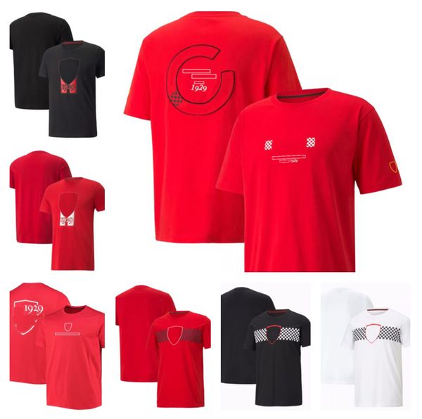 F1-Team-Fahrer-T-Shirt, neuer Kurzarm-Rennanzug, individuelles Sport-Fan-Shirt mit Rundhalsausschnitt
