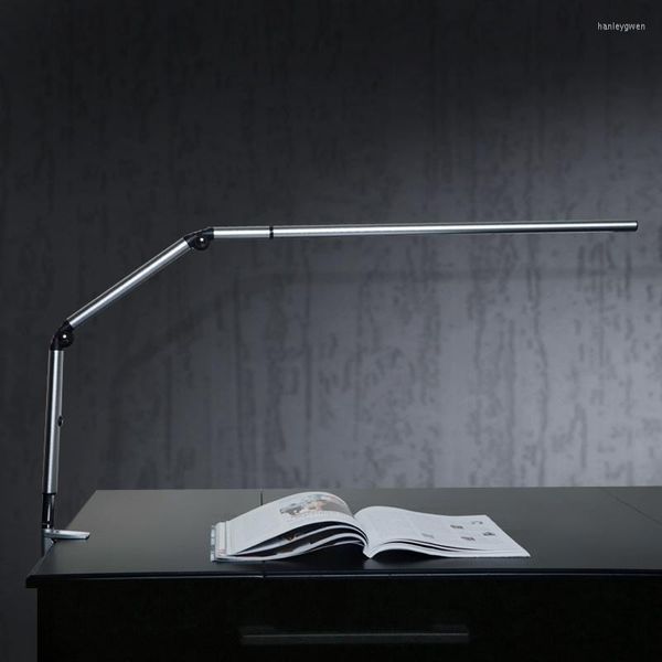 Tischlampen, deutsche Designer-Clip-Legierung, Stretch-Arm, Arbeitslampe, faltbar, Chip, LED, Schreibtisch, Schlafzimmer, Nachttisch, Studie, Lesen