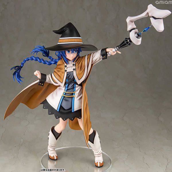 Eylem Oyuncak Figürleri 24cm Mushoku Tensei işsiz reenkarnasyon anime figürü Roxy Migurdia eylem figürü Isekai ittar honki dasu figürin modeli oyuncaklar T230105