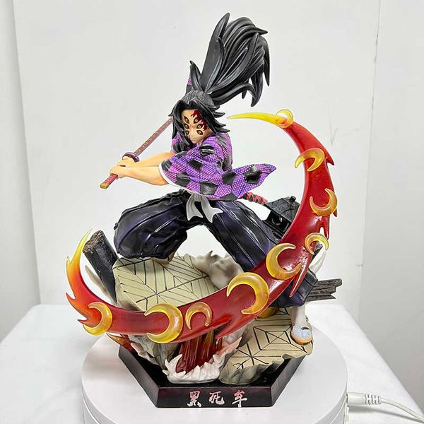 Action-Spielzeugfiguren, Anime-Figur, Demon Slayer Kokushibou Tsugikuni Michikatsu GK Statue, Sammlerstück, Action-Figma-Modell, Spielzeug, Kimetsu no Yaiba Juguetes T230105