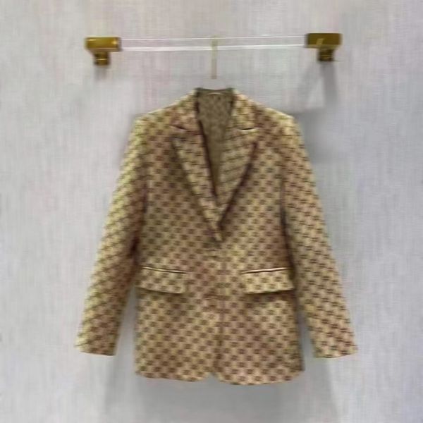 moda donna abiti abiti firmati blazer con lettere intere primavera nuovi top rilasciati A22