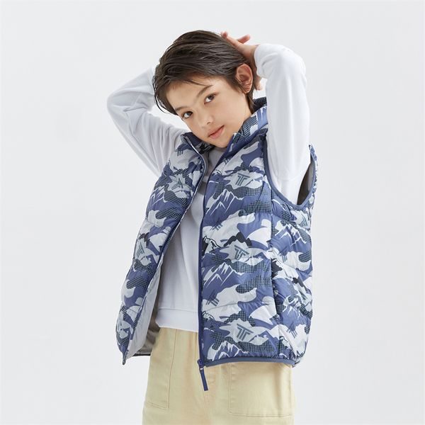 Gilet caldi senza maniche per bambini alla moda