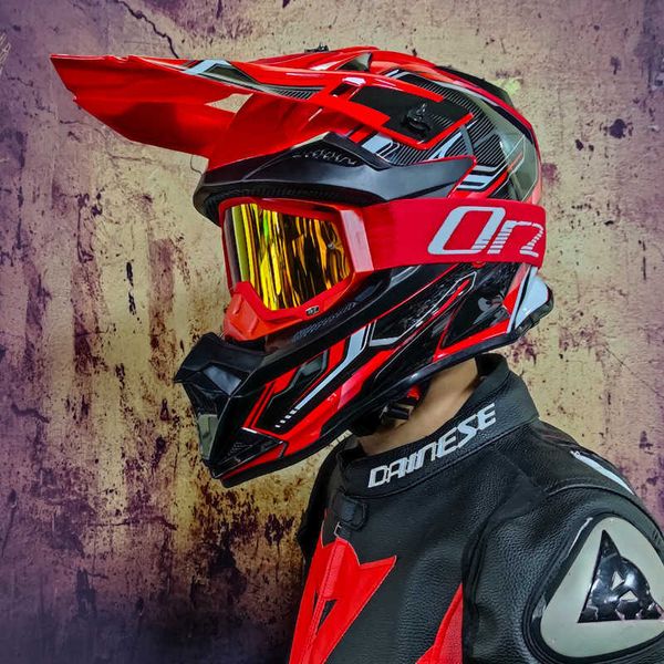 Off-road motocicleta bicicleta downhill am dh mountain bike capacete cruz casco motocross r230904