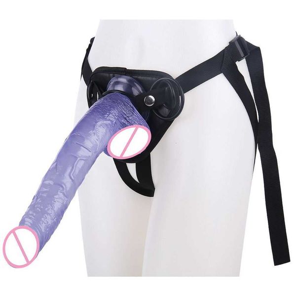 Sex Toy Dildo F170 indossa Baffy pene finto JJ pantaloni in pelle femminile articoli lesbici