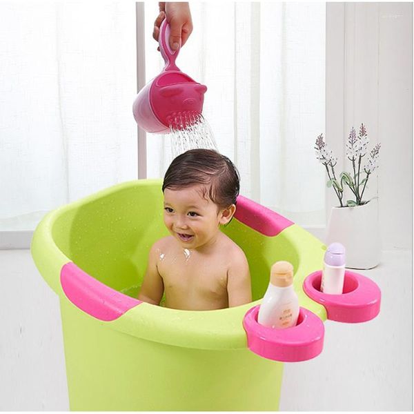 Set di accessori per il bagno Attrezzo per bambini Tazza per shampoo Cascata Sciacquatrice Doccia Testina di lavaggio Accessori per il bagno per bambini simpatici e durevoli