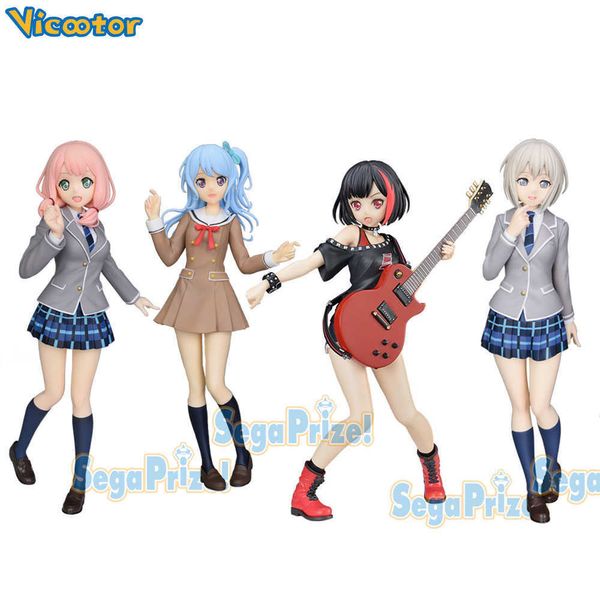 Экшн -фигуры в складе в японском оригинальном аниме фигуре Bang Dream Dream Toyama Kasumi Uniform Ver Action Фигура коллекционные модели игрушки для мальчиков T230105