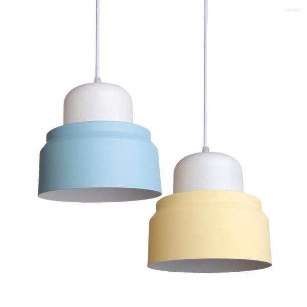 Pendelleuchten Moderne Macaron Lampe Nordic Led Hängeleuchte Suspension Wohnzimmer Bar Esszimmer Nachttisch Schlafzimmer Beleuchtung Dekor Möbel