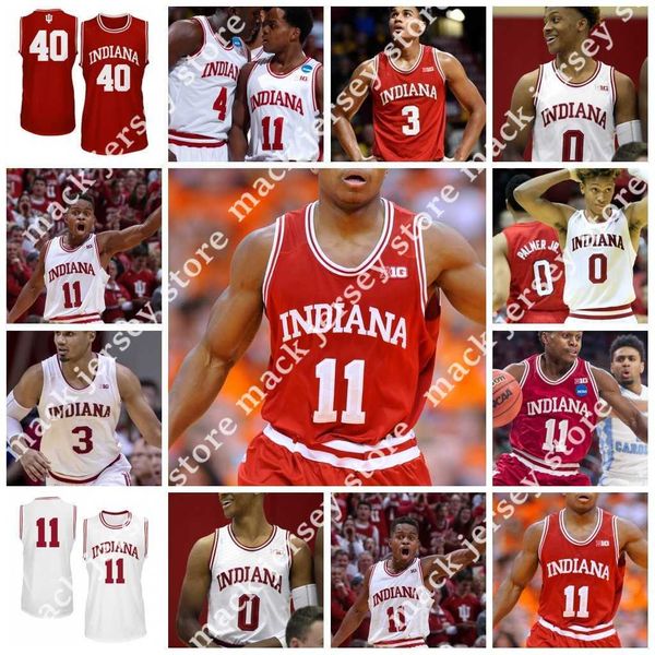 New Basketball usa a Custom Indiana Hoosiers Basketball Jersey College 23 Trayce Jackson-Davis 22 Geronimo 5 Malik Reneau Miller Kopp 1 Jale
