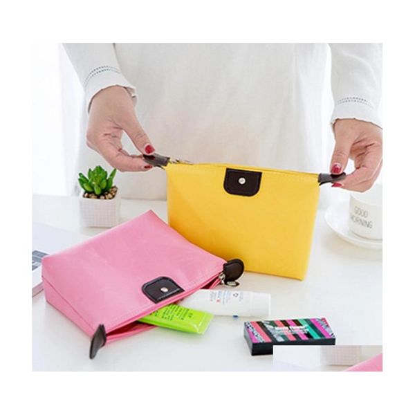 Borse portaoggetti Promozionali all'ingrosso Donne Cosmetici Mtifunction Organizzatore di trucco Borsa da donna Borsa da viaggio in nylon per esterni Dh0399 D Dhse1