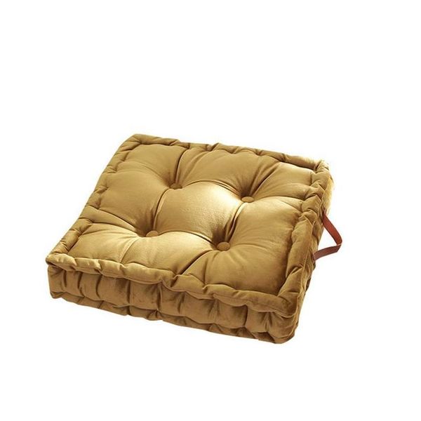 Coussin Oreiller décoratif Pouf carré Tatami Coussin Coussins de sol Coussin de siège Jeter japonais 42X42Cm Livraison directe Maison Jardin Text263S