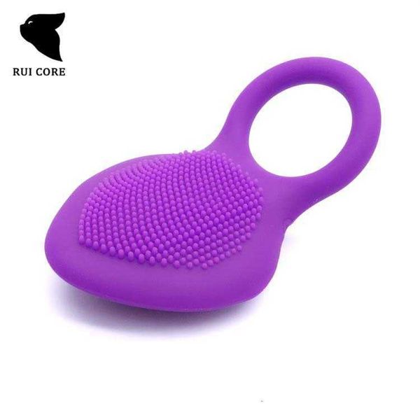 brinquedos sexuais pênis anel Ruixin Multi Frequency Vibration Masculino Exercício de pêssego Lock Bloqueio marido e mulher compartilham um dispositivo de masturbação de massagem de colarinho