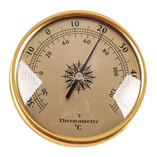 Wandmontiertes Thermometer, Hygrometer, Barometer, Haushalts-Innentemperaturmonitor für den Inkubatortank an der Wand eines Hauses