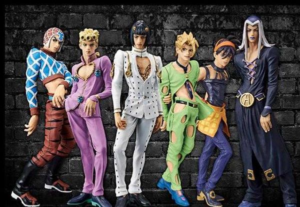 Figuras de brinquedo de ação 2022 Figura de anime original de anime japonesa JoJo Figura de ação de aventura de JoJo Toys colecionáveis ​​para meninos T230105