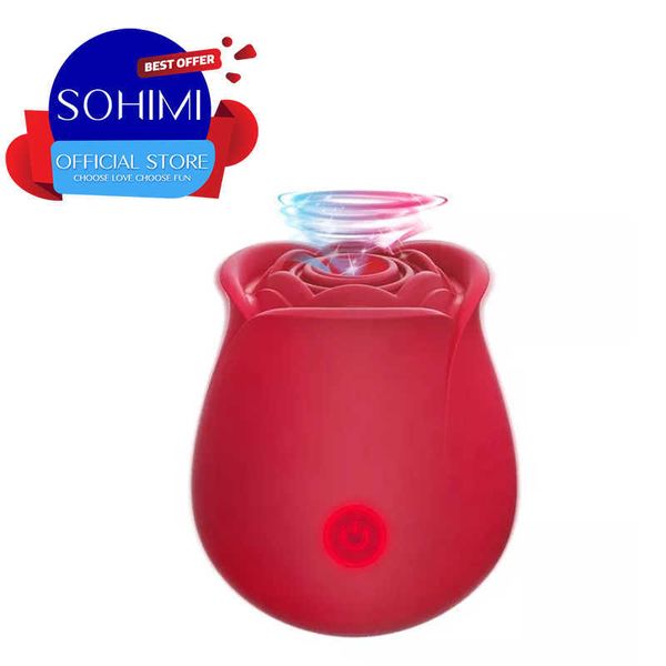 Красотные изделия Sohimi Red Pink Женская розовая вибраторные игрушки цветов