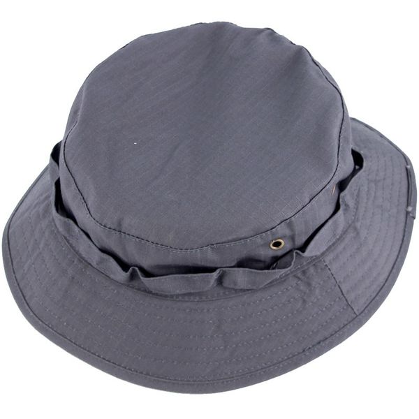 Шляпа шляпы широких краев ковша черный серый мультичковая крышка охота на рыбалку на открытом воздухе.