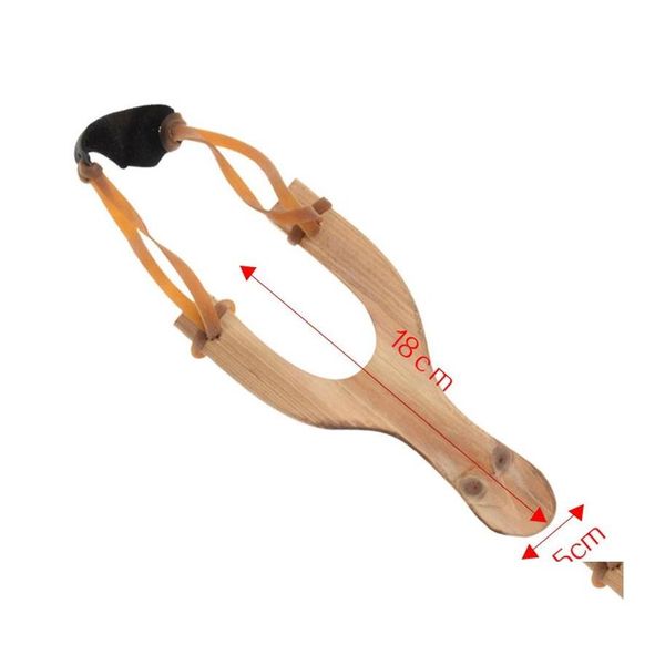 Animali di peluche ripieni in legno imbragature interessanti corde all'aperto di materiale di caccia di qualit￠ Catapt in gomma Catapt divertente Chilsren tradizionale a DHSO2