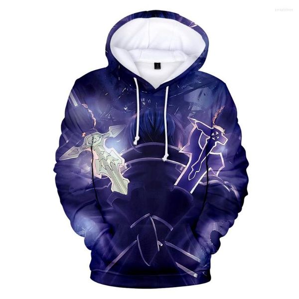 Herren Hoodies Anime Sword Art Online Männer Frauen Alicization Hoodie Cosplay Shirt Manga World Sweatshirt Streetwear Harajuku Tops