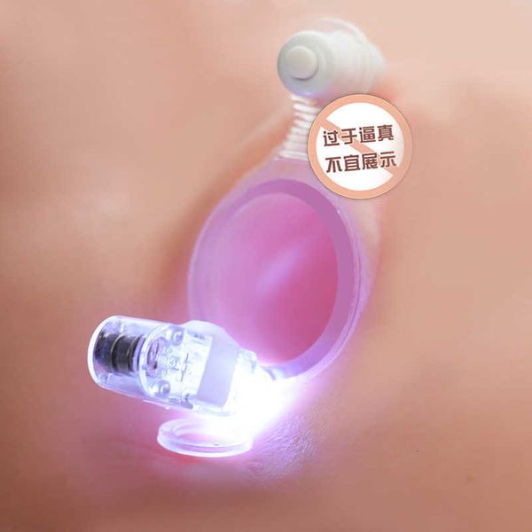 Giocattoli del sesso Gas di espansione vaginale Illuminazione di stimolazione delle vibrazioni Dilatatore dello speculum vaginale Prodotti del sesso per adulti uterini femminili