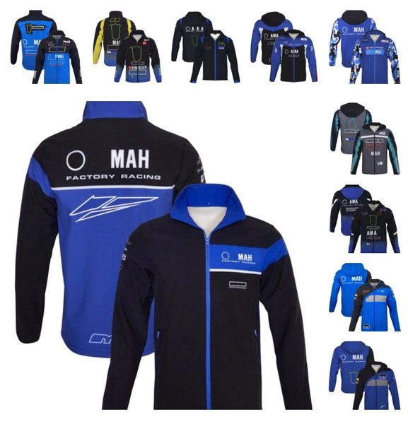 Veste de sport décontractée pour hommes, vêtements de moto de cross-country, coupe-vent, anti-chute, pull de course en plein air, nouvelle collection