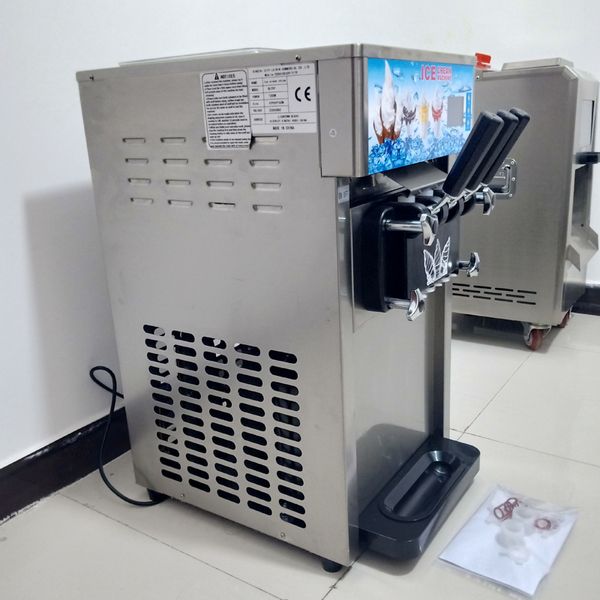 Preço barato comercial itália gelato maker mesa bancada desktop italiano água desktop pequeno comercial macio sorvete que faz a máquina