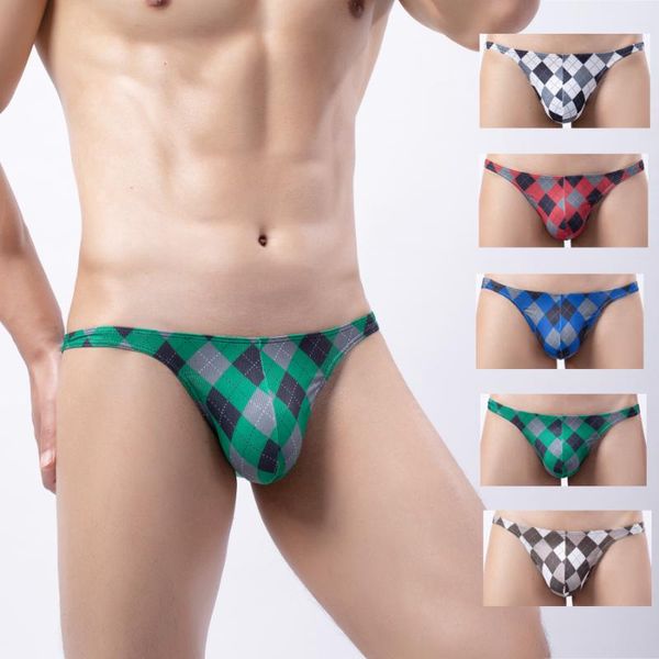 Underpants Sexy Rouphe Men Briefs cueca Mini calcinha de pênis bolsa de pênis baixa cintura biquíni Hombre de lingerie exrótica manta do homem y35 subspantes