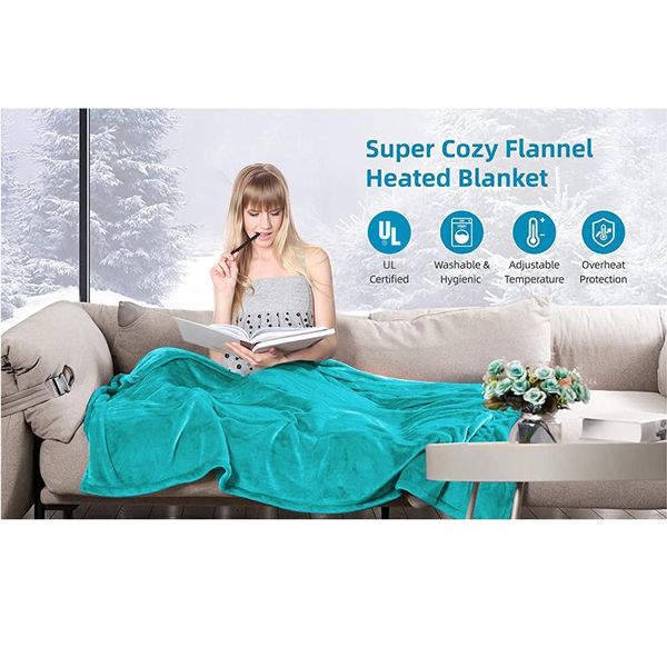 Cobertores 110V/220V Inverno de aquecimento de infravermelho distante mais espesso aquecedor de cama de casal de casal de casal de casal de casal