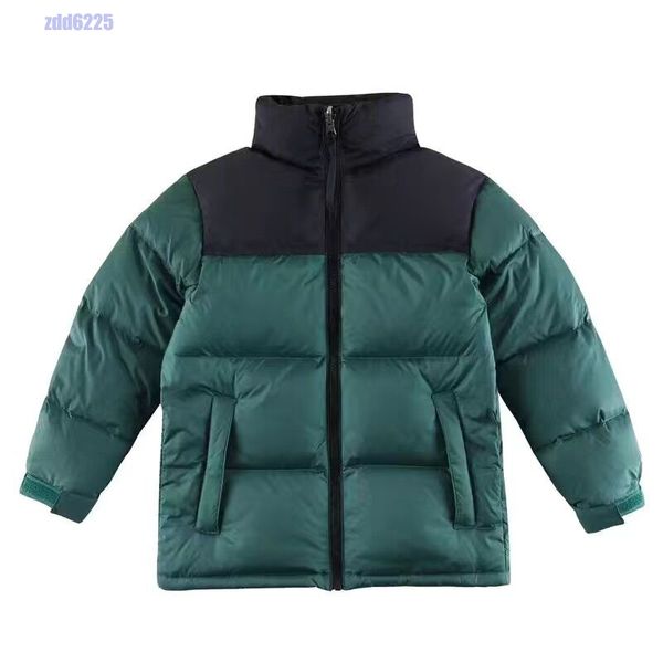 2023 Down Coats Winter Puffer The Face Jackets Kids Baby Fashion Casais North Casais Face Parka Outdoor Feather de penas de penas fora Multicolor