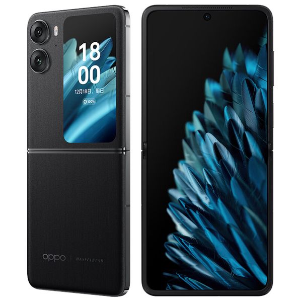 Original Oppo Find N2 Flip Flipable 5G Mobile Phone Smart 8 ГБ оперативной памяти 256 ГБ ROM Dimensity 9000 плюс 50,0MP NFC Android 6,8 ​​