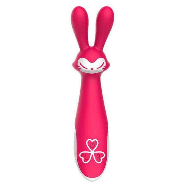 Articoli di bellezza Firefox Massaggio da donna Bastoncini AV Ricarica USB Dildo elettrici Masturbatore clitorideo papillare Vibratore punto G in silicone Giocattoli sexy