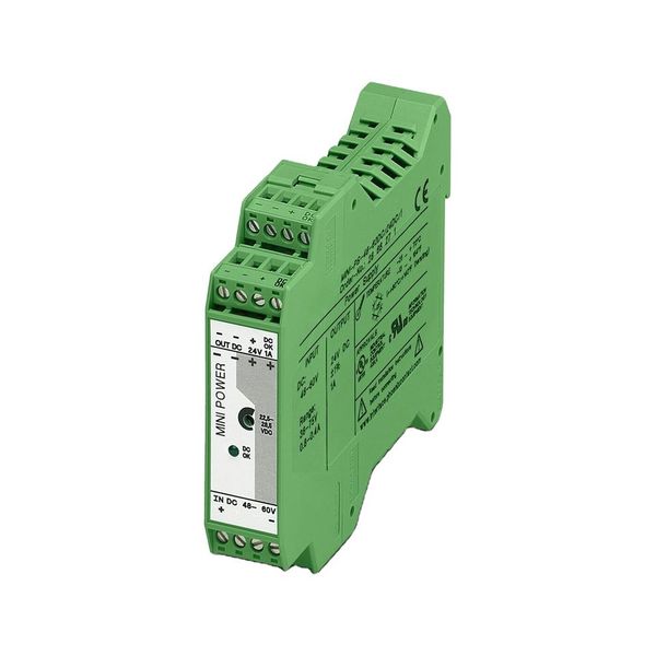 2866271 MINI-PS-48-60DC/24DC/1 Per alimentatore switching Phoenix Ingresso 48 V CC - 60 V CC Uscita 24 V CC/1 A