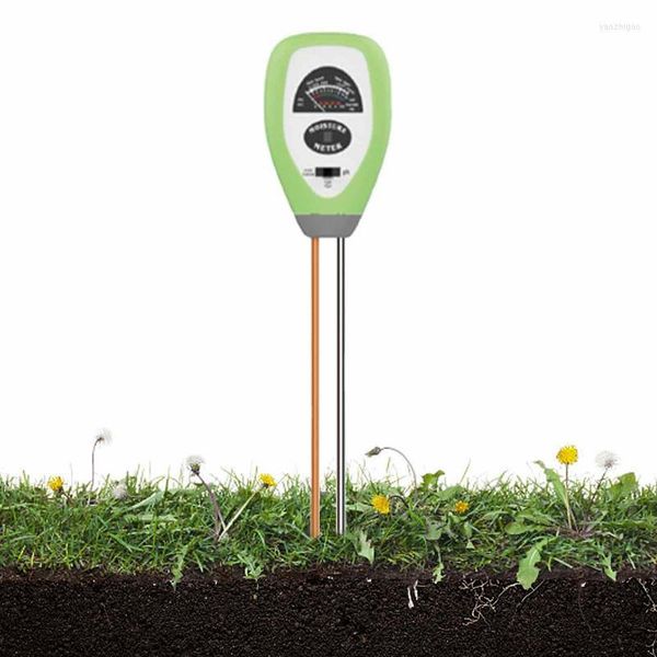 Attrezzature per l'irrigazione Sensore igrometro del suolo Kit di test del misuratore di monitoraggio delle piante 3 in 1 Cura delle piante Ottimo per giardino Prato Fattoria al coperto